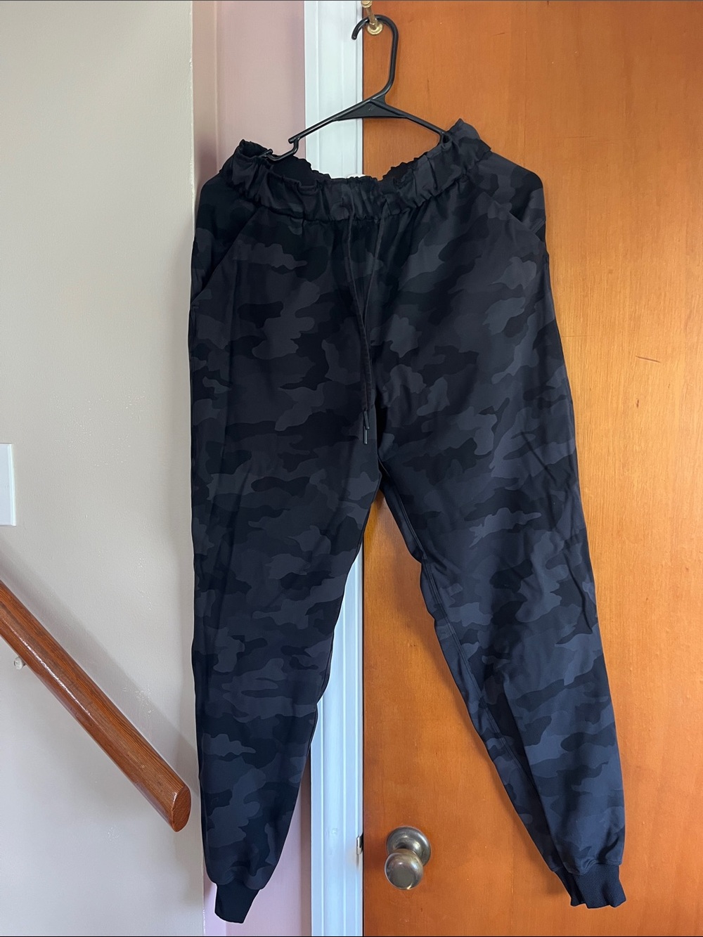 lululemon athletica Black Camo Women's Jogger Pants
